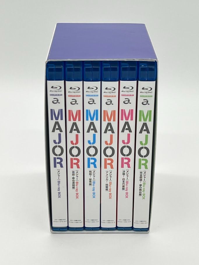 美品】BD ブルーレイ MAJOR メジャーBlu-ray BOX 全6巻 セット 初回 