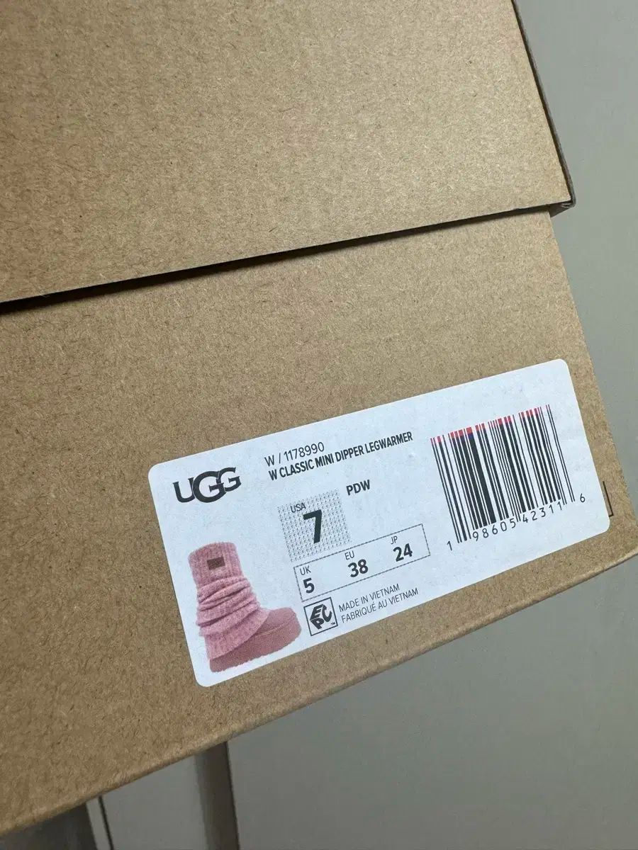  アグ Classic ミニ ディッパー レッグウォーマー ピンク 240 その他 ブーツ
