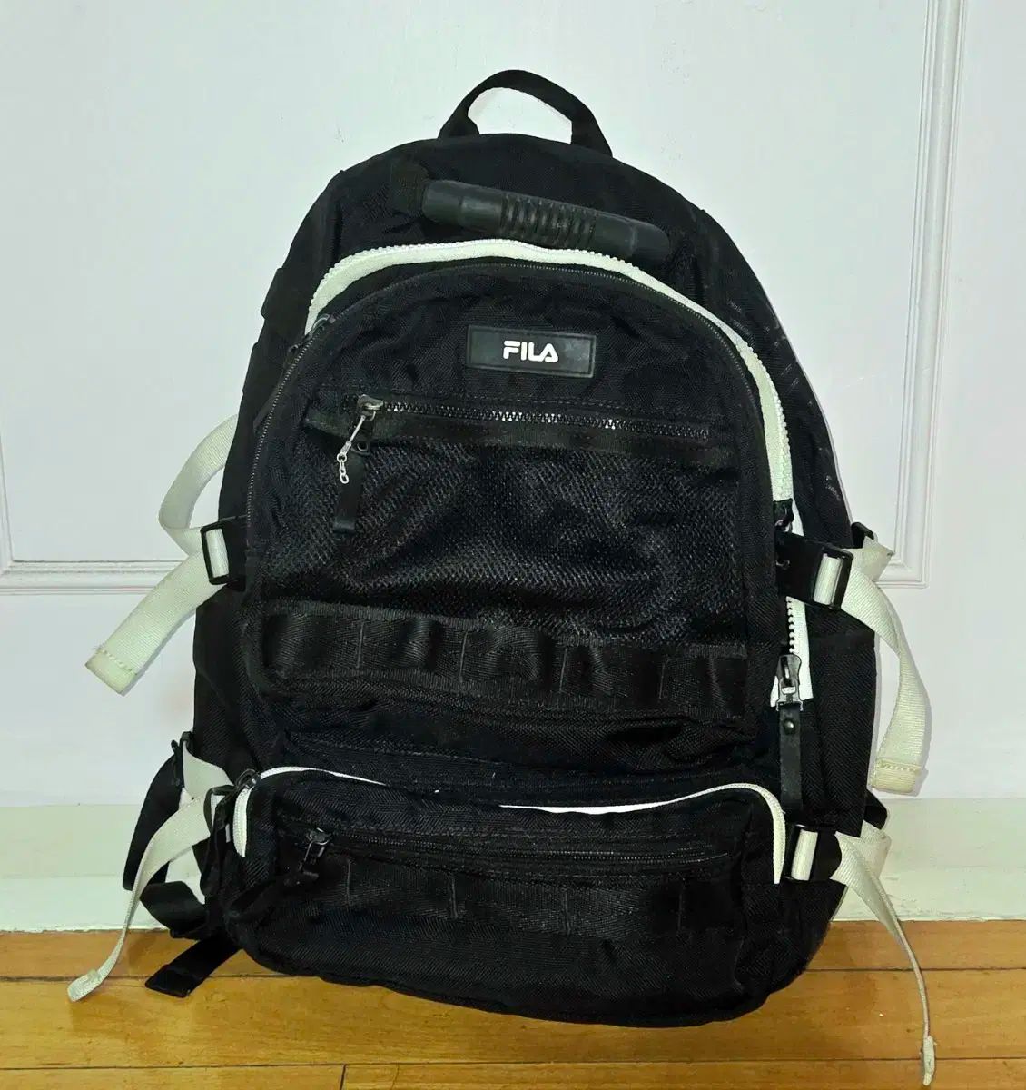 FILA フィラ ユニセックス リング バックパック ブラック DECORATOM_COM_BR