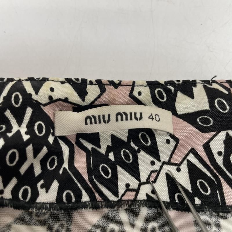miu miu ミュウミュウ ワンピース ミニスカート ミニ ワンピース 幾何