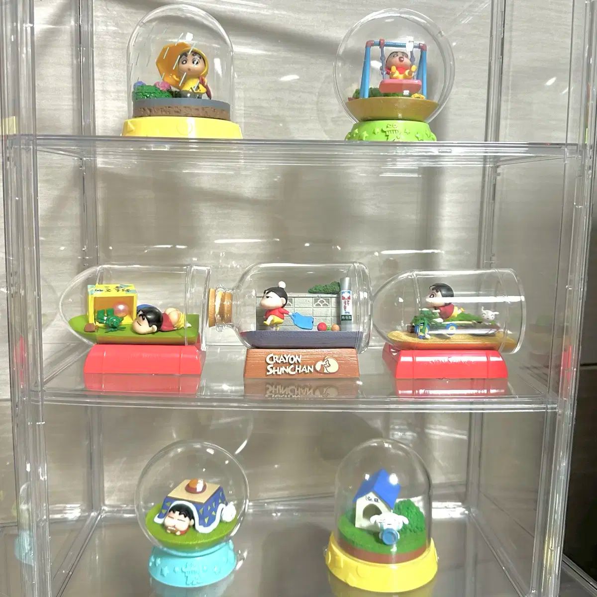 クレヨンしんちゃん テラリウム フィギュア セット 全7種