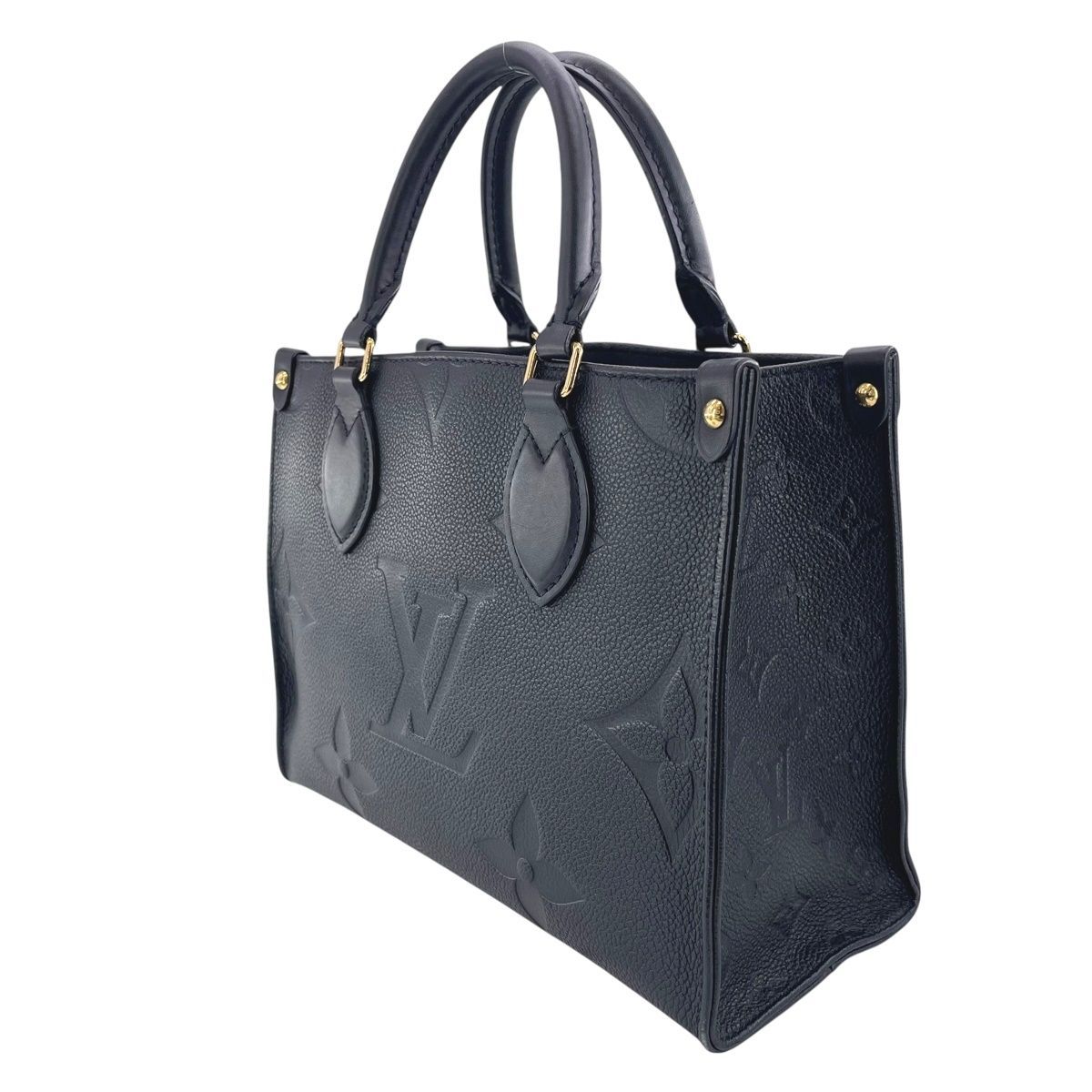 LOUIS VUITTON ルイ ヴィトン オンザゴー PM M45653 モノグラム･アンプラント レザー 2WAY レディース ハンドバッグ 25033594 RD