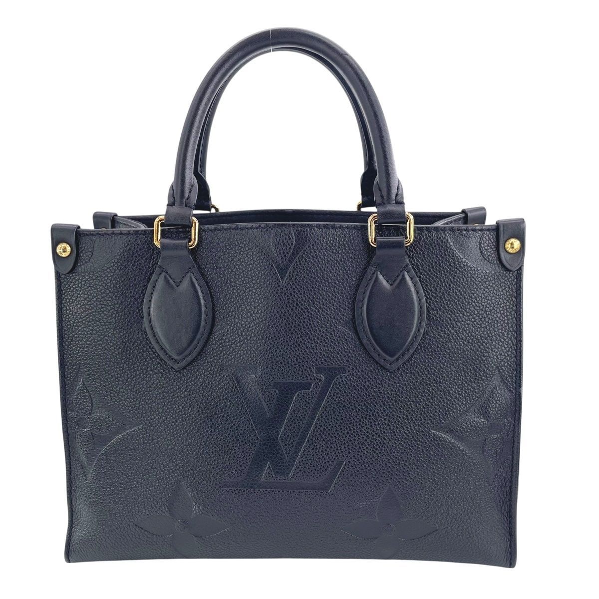 LOUIS VUITTON ルイ ヴィトン オンザゴー PM M45653 モノグラム･アンプラント レザー 2WAY レディース ハンドバッグ 25033594 RD
