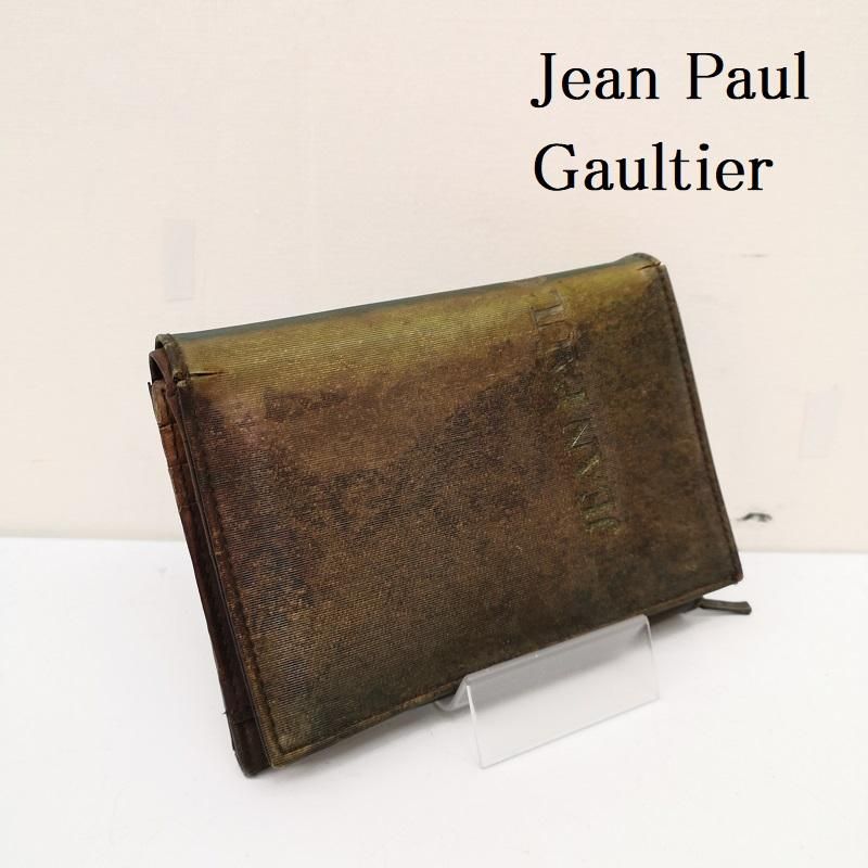 Jean Paul Gaultier ジャンポールゴルチエ 財布 二つ折り 90s V