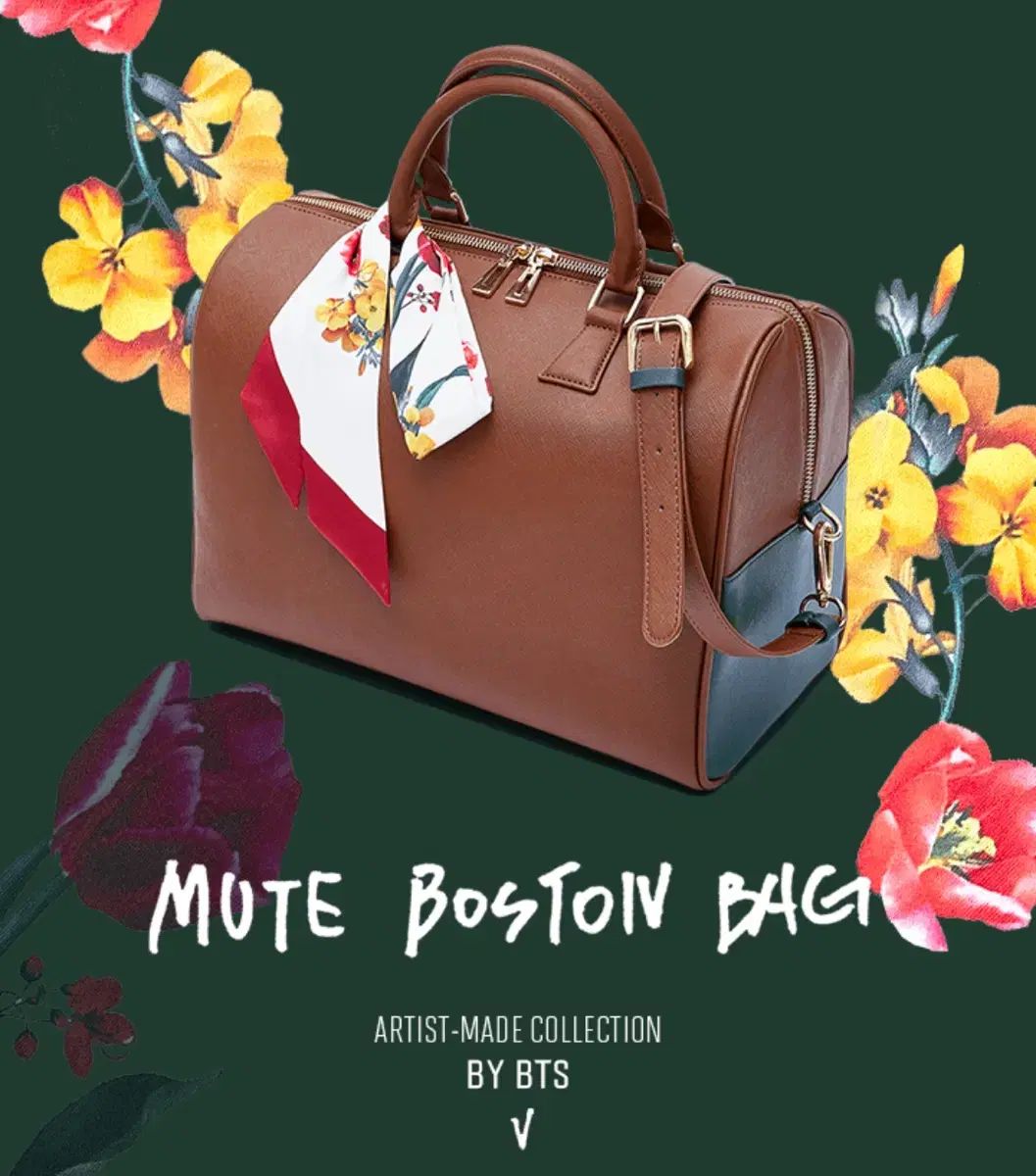 BTS ヴィ ミュート ボストンバッグ