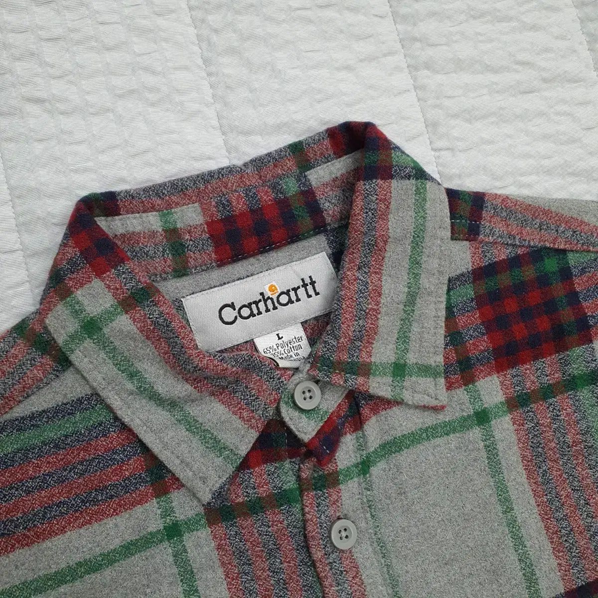 メンズ100 カーハート シャツ チェック柄