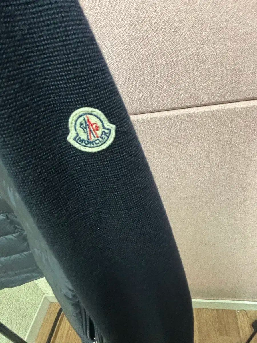 MONCLER モンクレール ニットダウン きム·ヒョヌ ニットダウン ネイビー