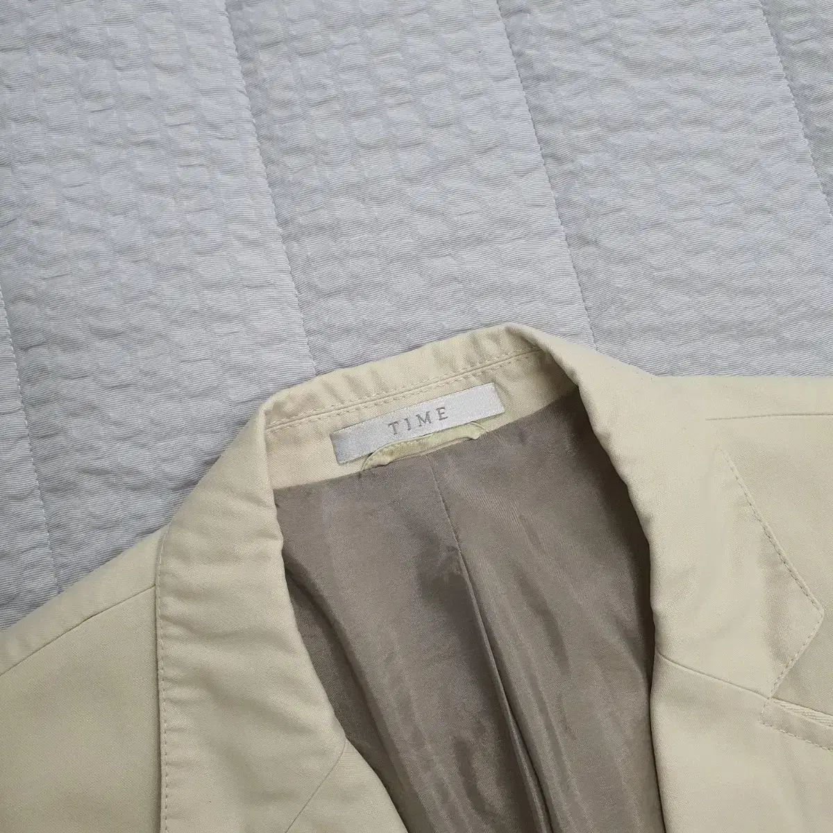 メンズ100 タTIME HOMME コットンジャケット