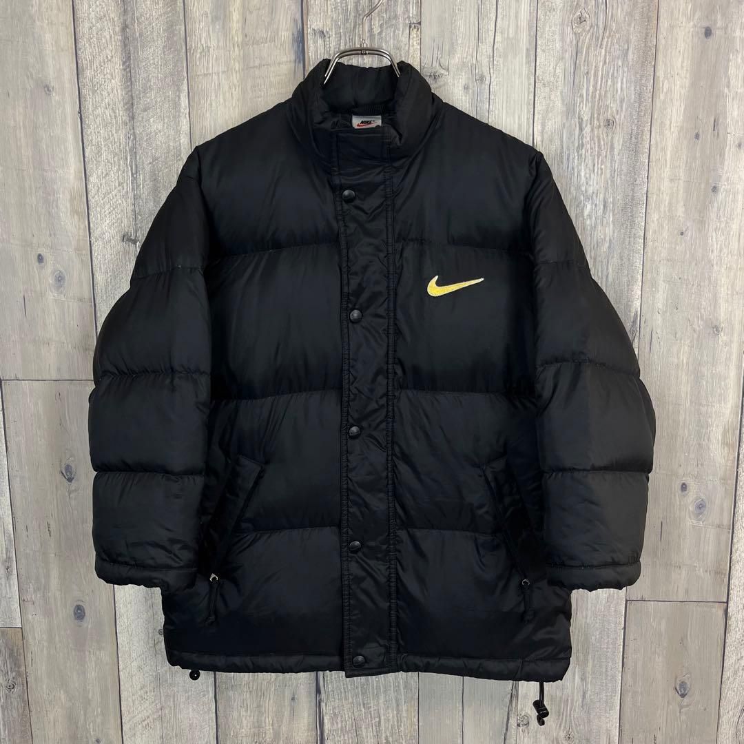 OLD NIKE 90s ナイキ ダウンジャケット ベンチコート キッズ S - メルカリ