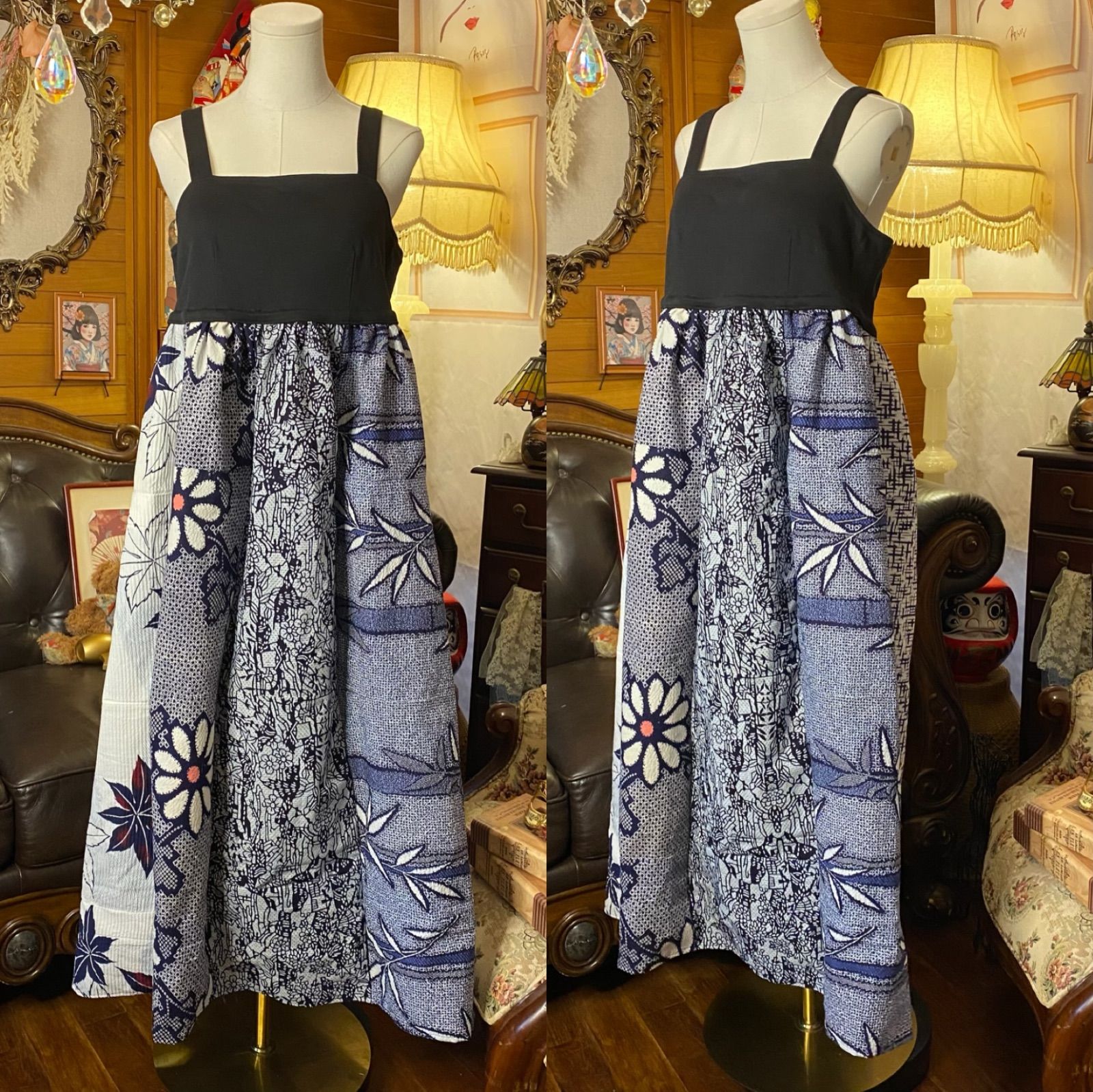 和洋折衷リメイク 浴衣