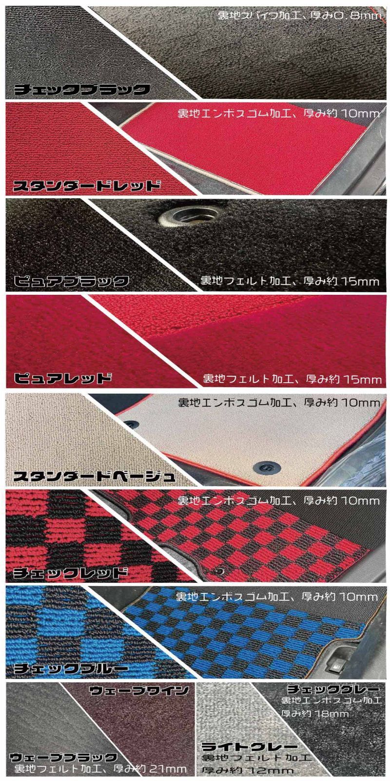 SOLIO ソリオ MA26S MA36S MA46S ラゲッジマット BRIGHTFACE_UK