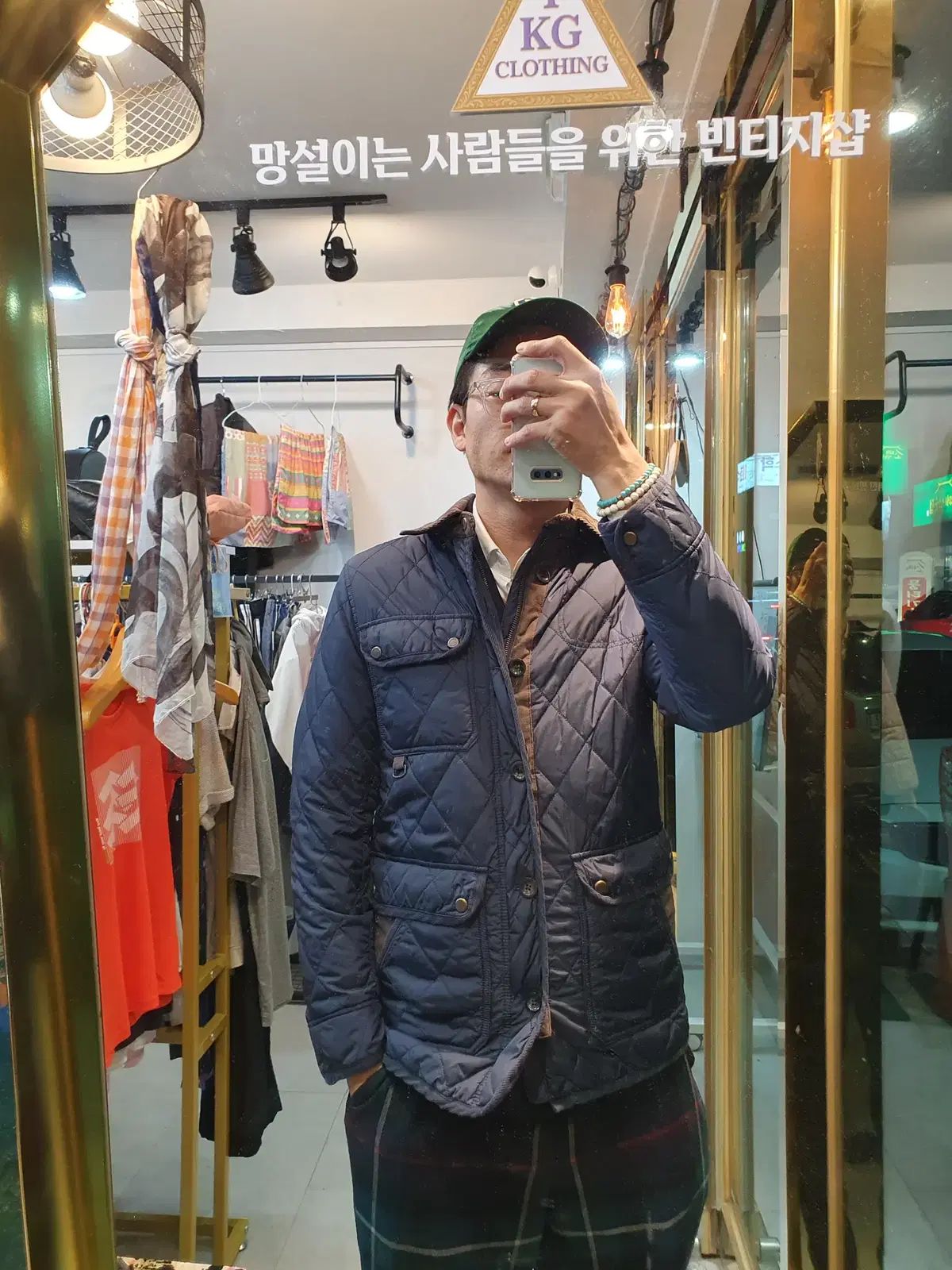 HAZZYS へジス 刺繍 ロゴ キャン tö n キルティング スウェード コーデュロイ バイ ジャケット 95 サイズ KANDAIZUMI_COM