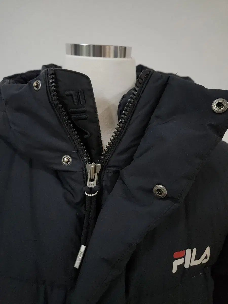 FILA フィラ グースダウン ダウンジャケット ロング丈 ユニセックス KANDAIZUMI_COM