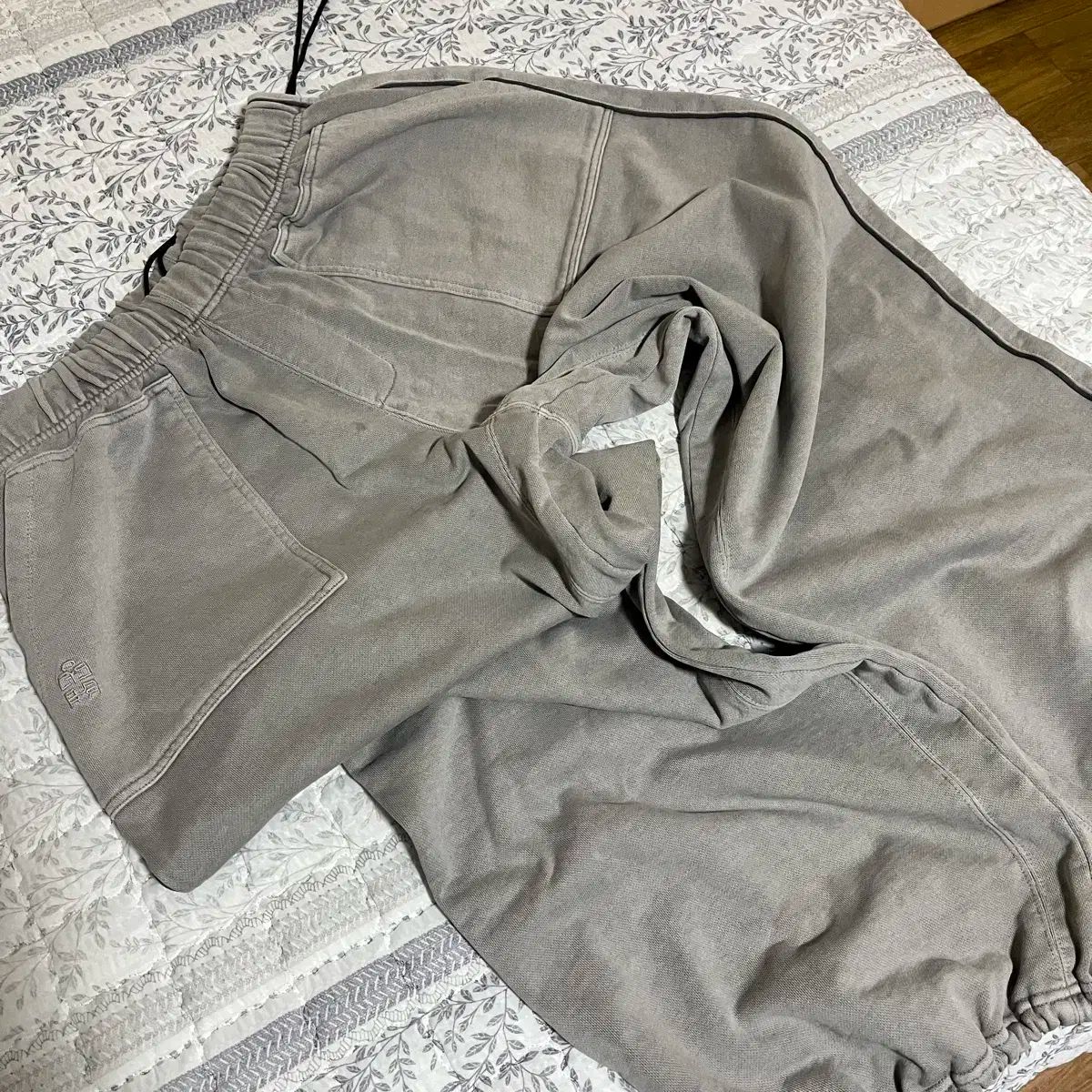 4 ポリテルー X 1011 ファティーグ スウェットパンツ Dirty Gray