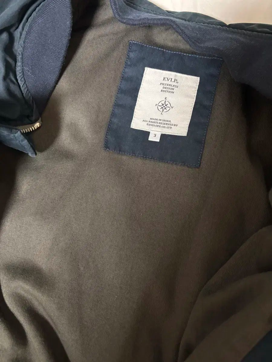 3 エンベロープ ポップアップ MA-1 ネイビー