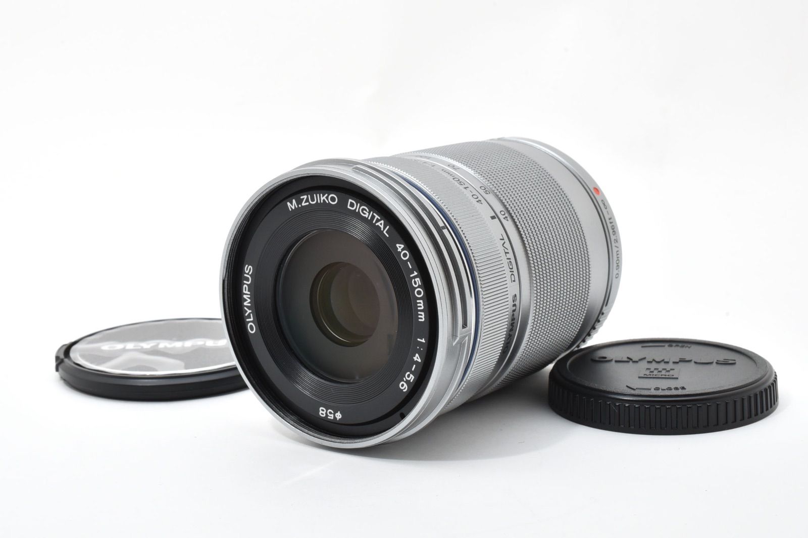 OLYMPUS オリンパス M.ZUIKO DIGITAL 40-150mm f4-5.6 ED MSC シルバー eb23