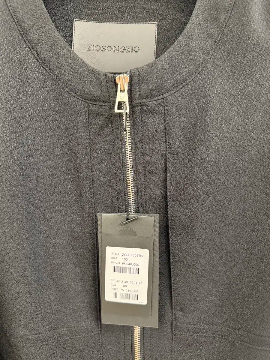 ZIOSONGZIO ソンジオメンズ サイズ100 ブラック アウター ジャケット KANDAIZUMI_COM