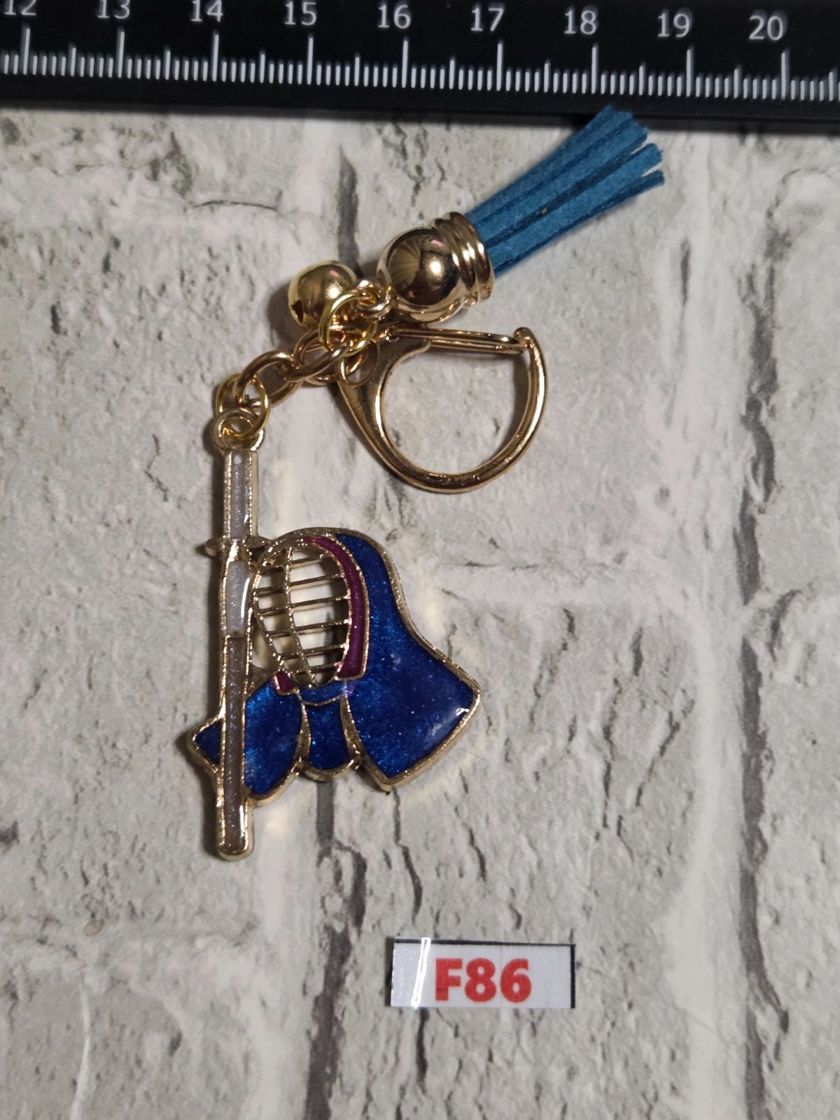 F86★ハンドメイド★剣道★キーホルダー★寿工房