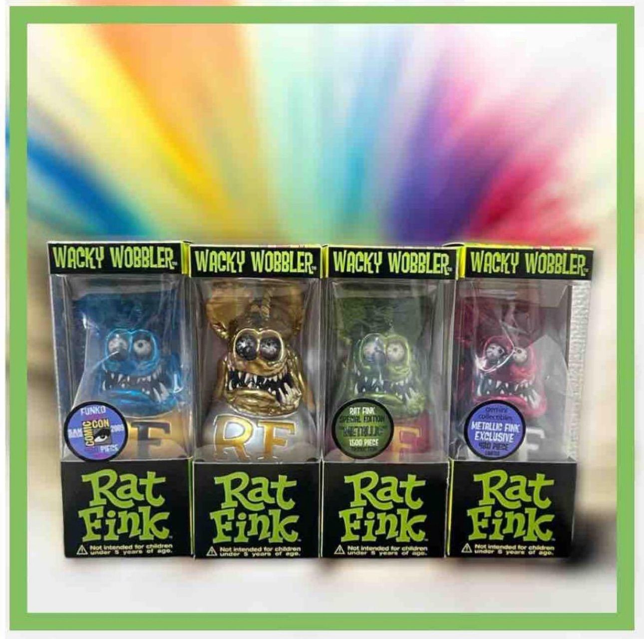 メタルラットフィンク RATFink ボビングヘッド フィギュア 4体SET