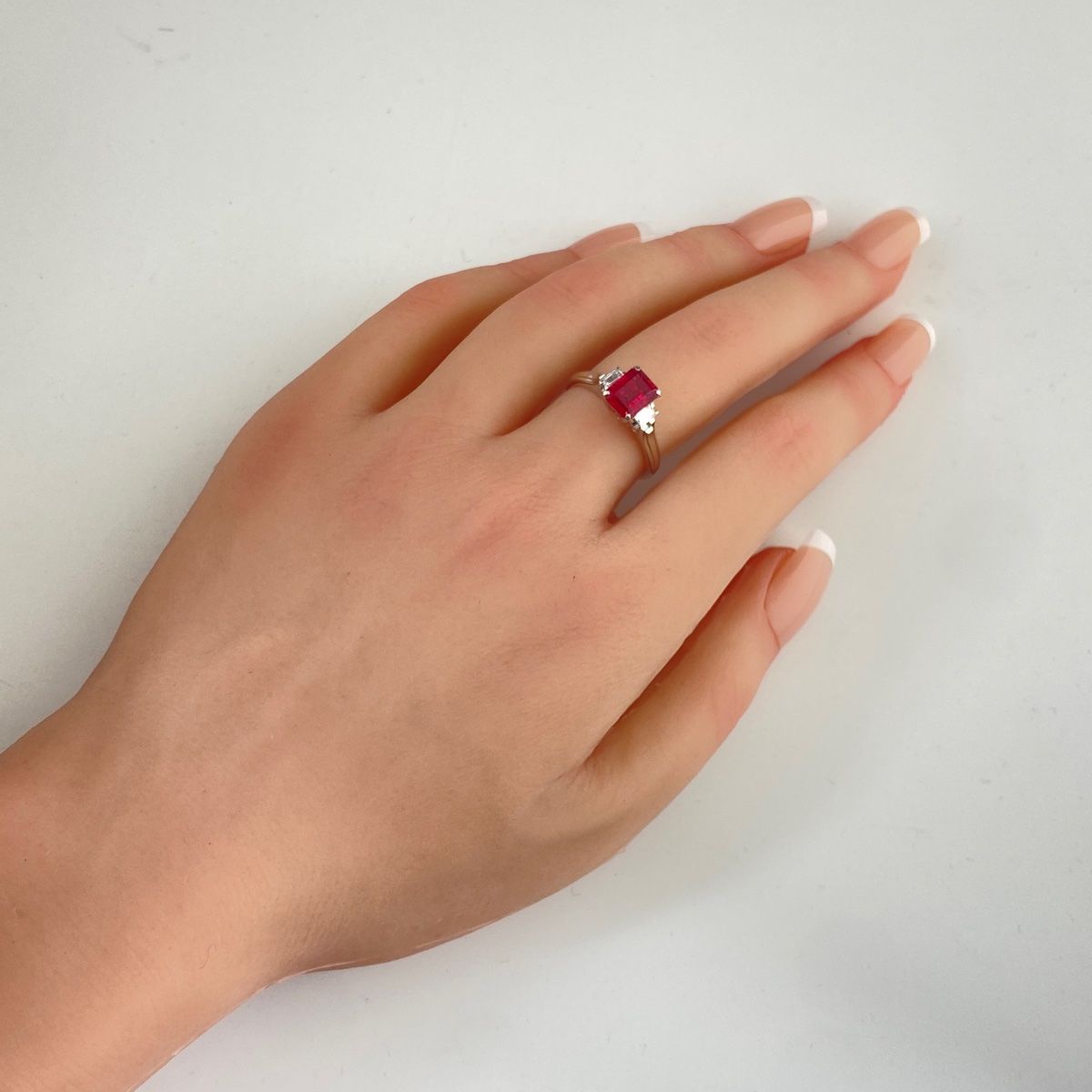 デザインリング プラチナ