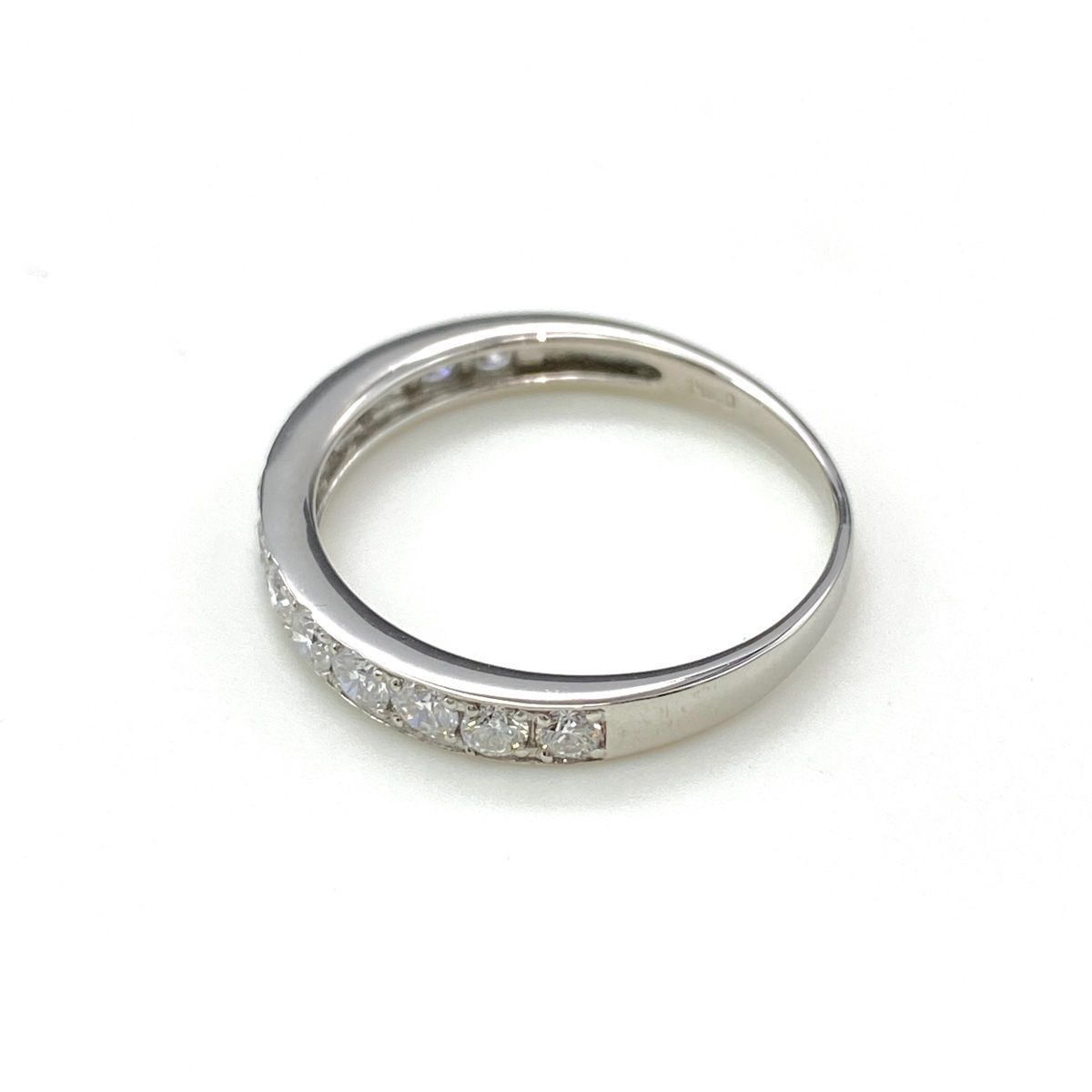 メレダイヤ デザインリング プラチナ 指輪 リング 11号 Pt950 ダイヤモンド レディース