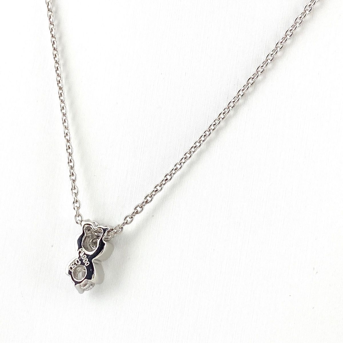 メレダイヤ デザインネックレス プラチナ ペンダント ネックレス Pt900 Pt850 レディース