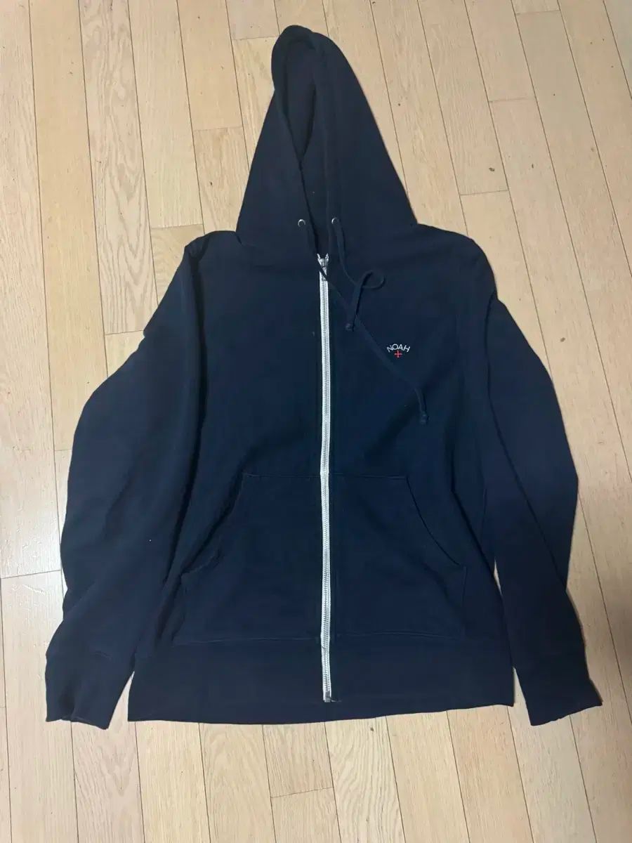 Noah フードジップアップ ネイビー