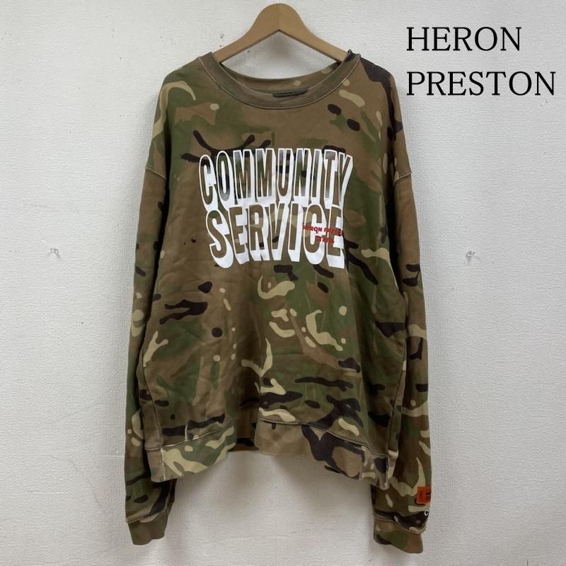 HERON PRESTON ヘロンプレストン トレーナー 長袖 長袖 スウェット