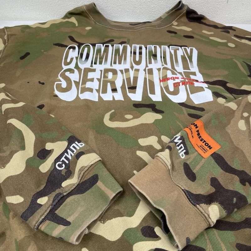 HERON PRESTON ヘロンプレストン トレーナー 長袖 長袖 スウェット