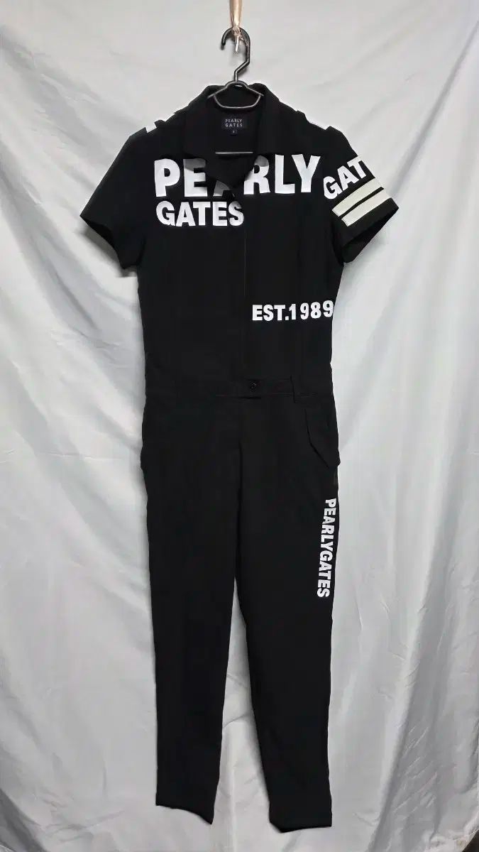 174 PEARLY GATES ゴルフ レディース ブラック オールインワン