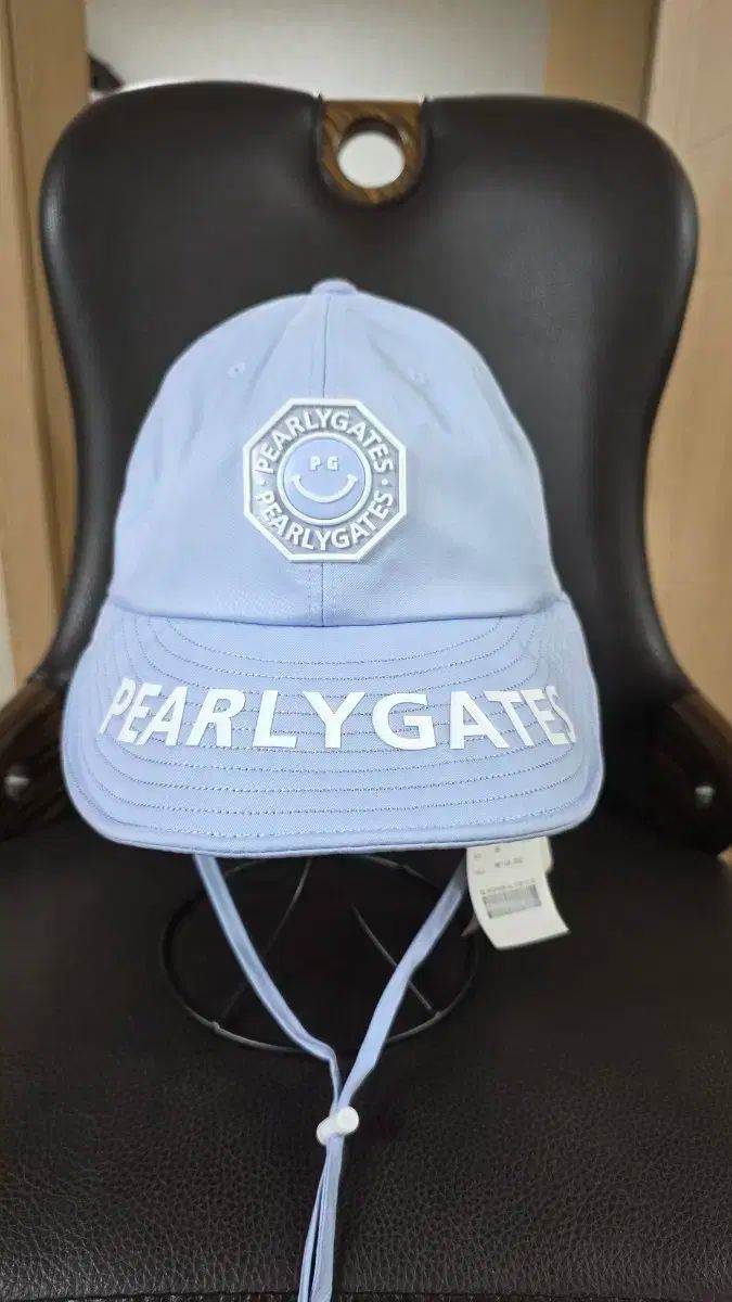 パーリーゲイツ ゴルフ レディース サンキャップ 帽子 スカイブルー