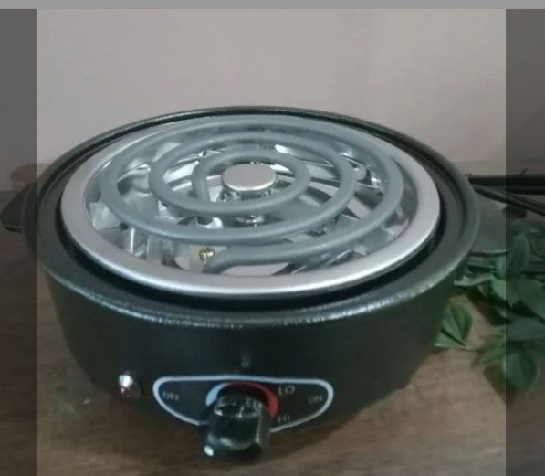 よもぎ蒸し電気コンロ1個 黄土椅子に使用出来る