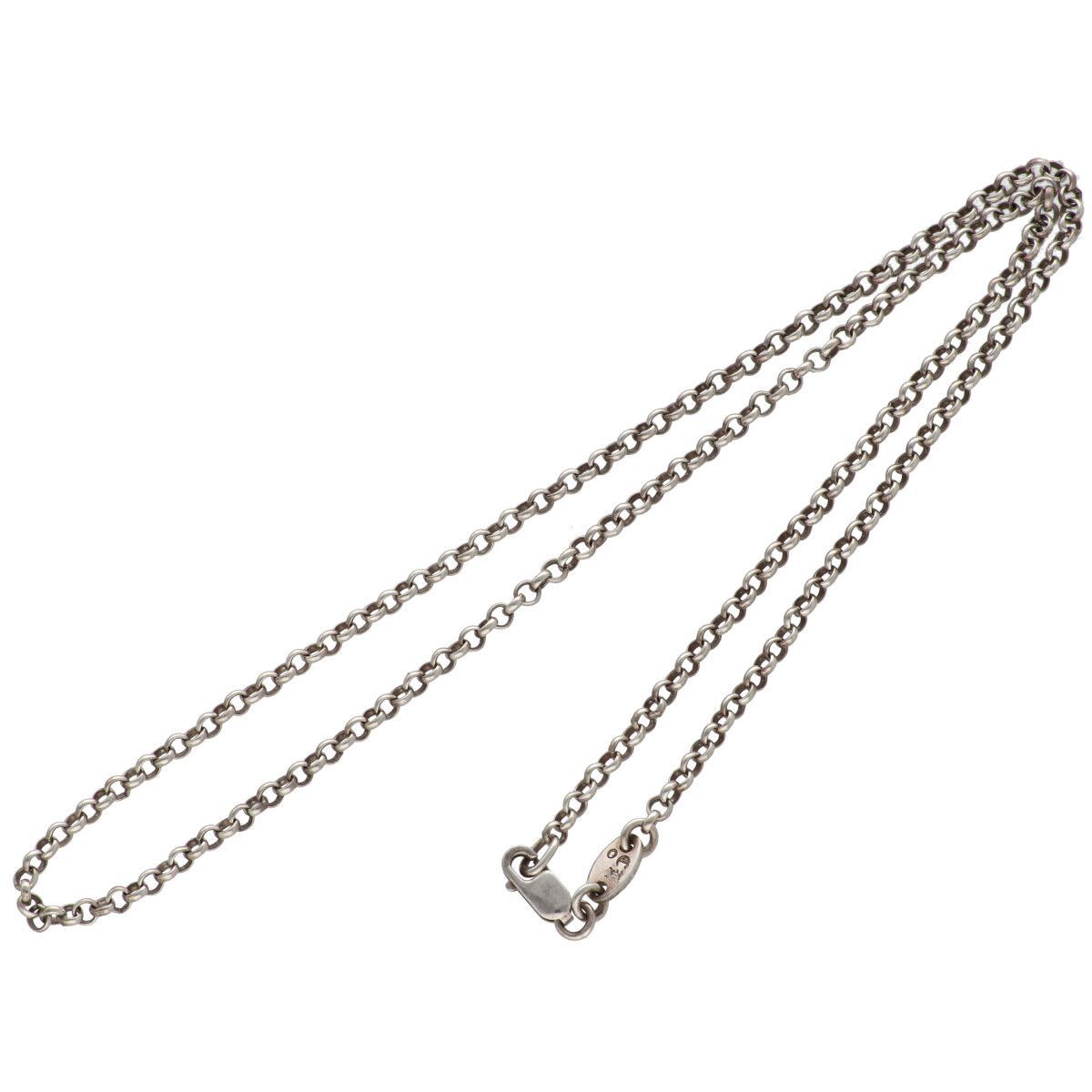 CHROME HEARTS クロムハーツ ロールチェーン 16インチ SV925 シルバー 16inch ネックレス 25033139 RS