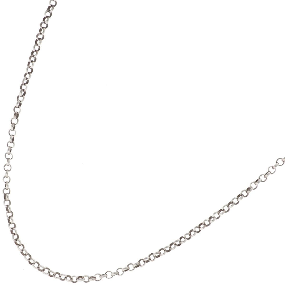 CHROME HEARTS クロムハーツ ロールチェーン 16インチ SV925 シルバー 16inch ネックレス 25033139 RS