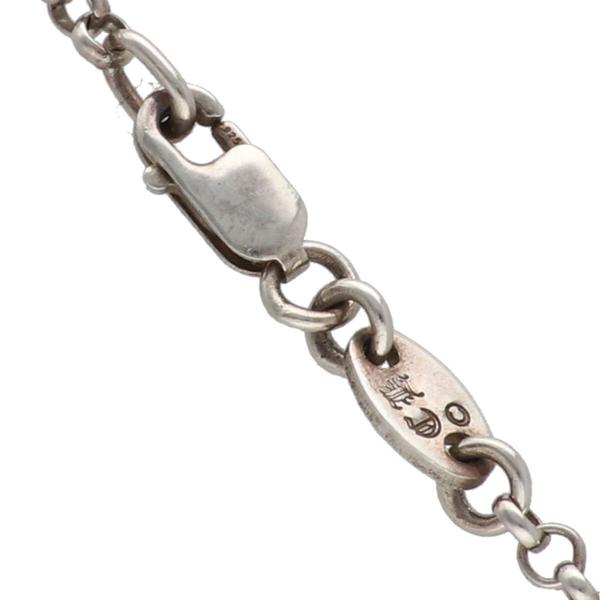  CHROME HEARTS クロムハーツ ロールチェーン 16インチ SV 925 シルバー 16 inch ネックレス RS ネックレス アクセサリー