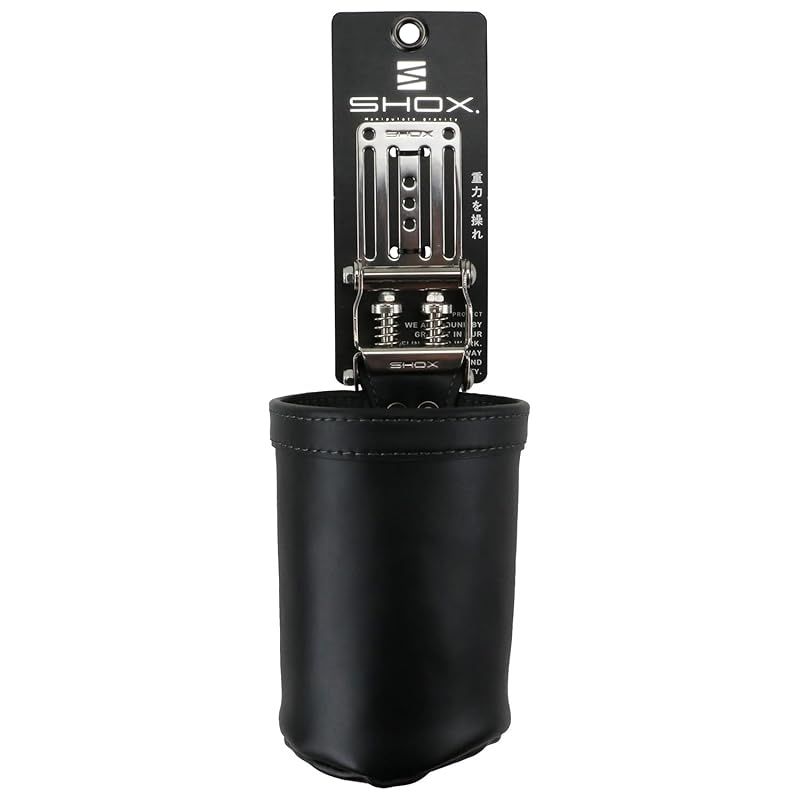 SHOX ショックス ビスケース M SHOX機構 衝撃吸収バネ で歩行時の振動軽減 高さ調整 牛革 ステンレスホルダー SHX-9 1 LLC-HASEGAWATOSO_COM