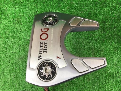 オデッセイ WHITE HOT OG 7 34インチ レフティ パター PT STROKE LAB フレックスその他 メンズ 男性用 左利き レフティ 左用 Cランク ゴルフクラブ