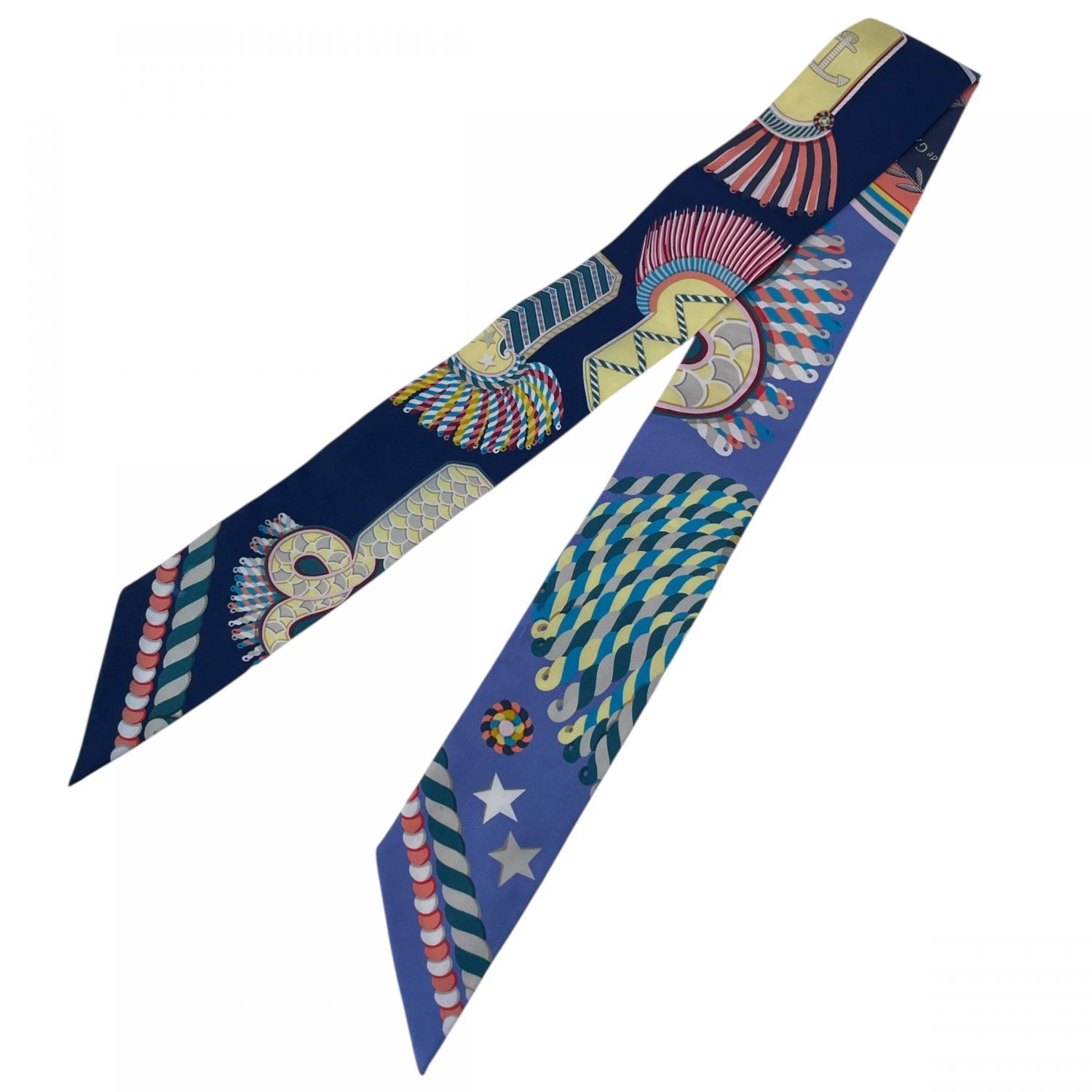 HERMES エルメス その他 ツイリー 式典肩章 ブルー 25032947 YM