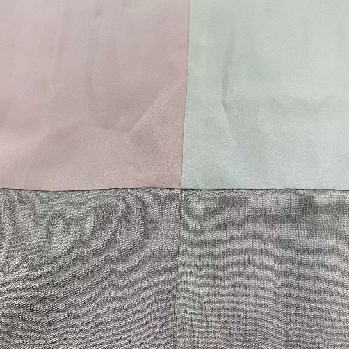 灰色 正絹