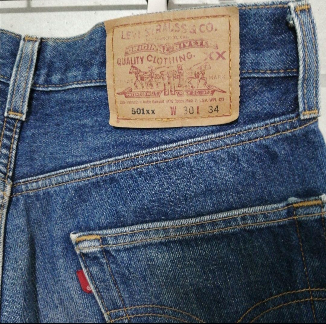 人気デニム 90s リーバイス 501xx ボタン裏653 W30 Rタブ デニム