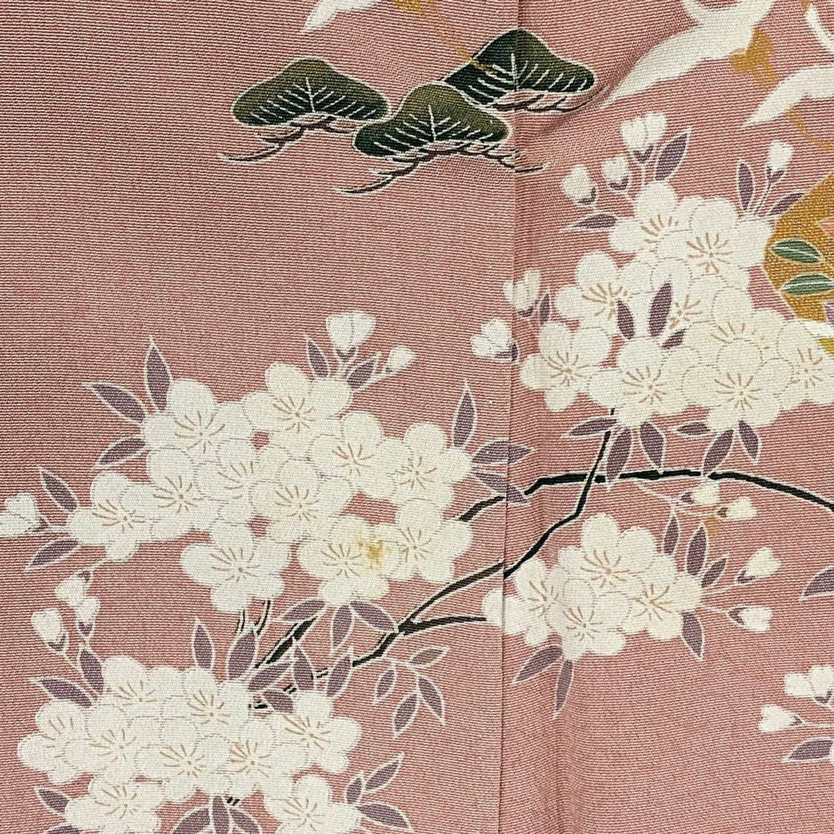 訪問着 身丈163.5cm