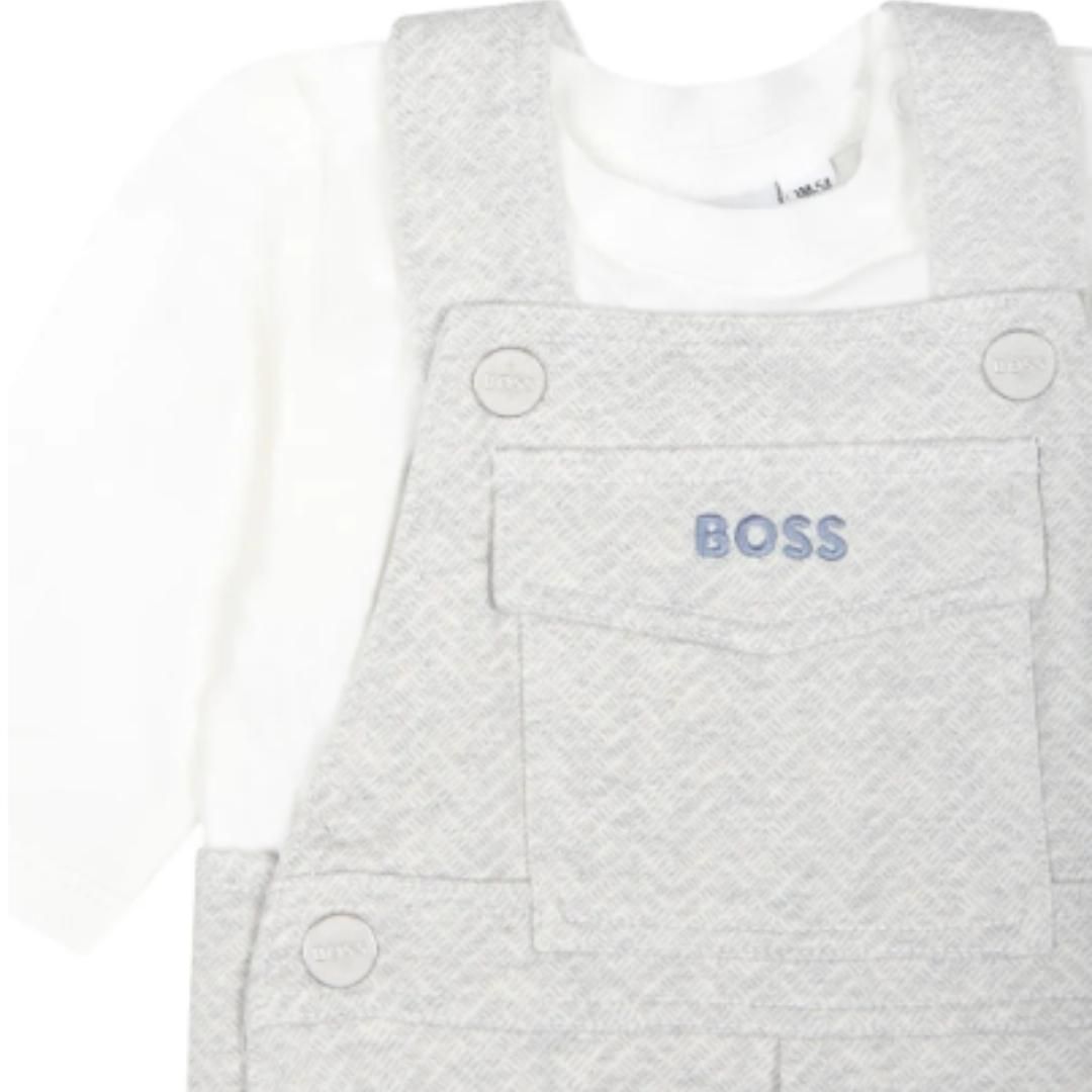 ヒューゴ ボス ベビー服 キッズ服 オーバーオールセット 74 cm