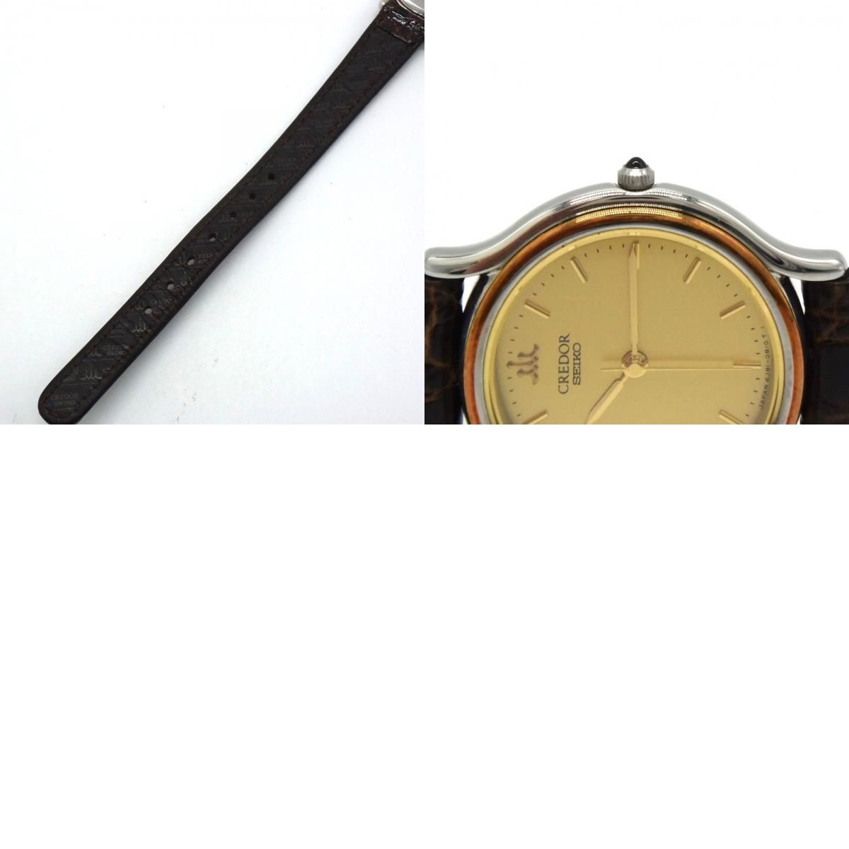 セイコー クレドール　18KT ST 4J81-0A60 ゴールド 腕時計 セイコー クレドール 18KT ST 4J81-0A60 ゴールド 腕時計