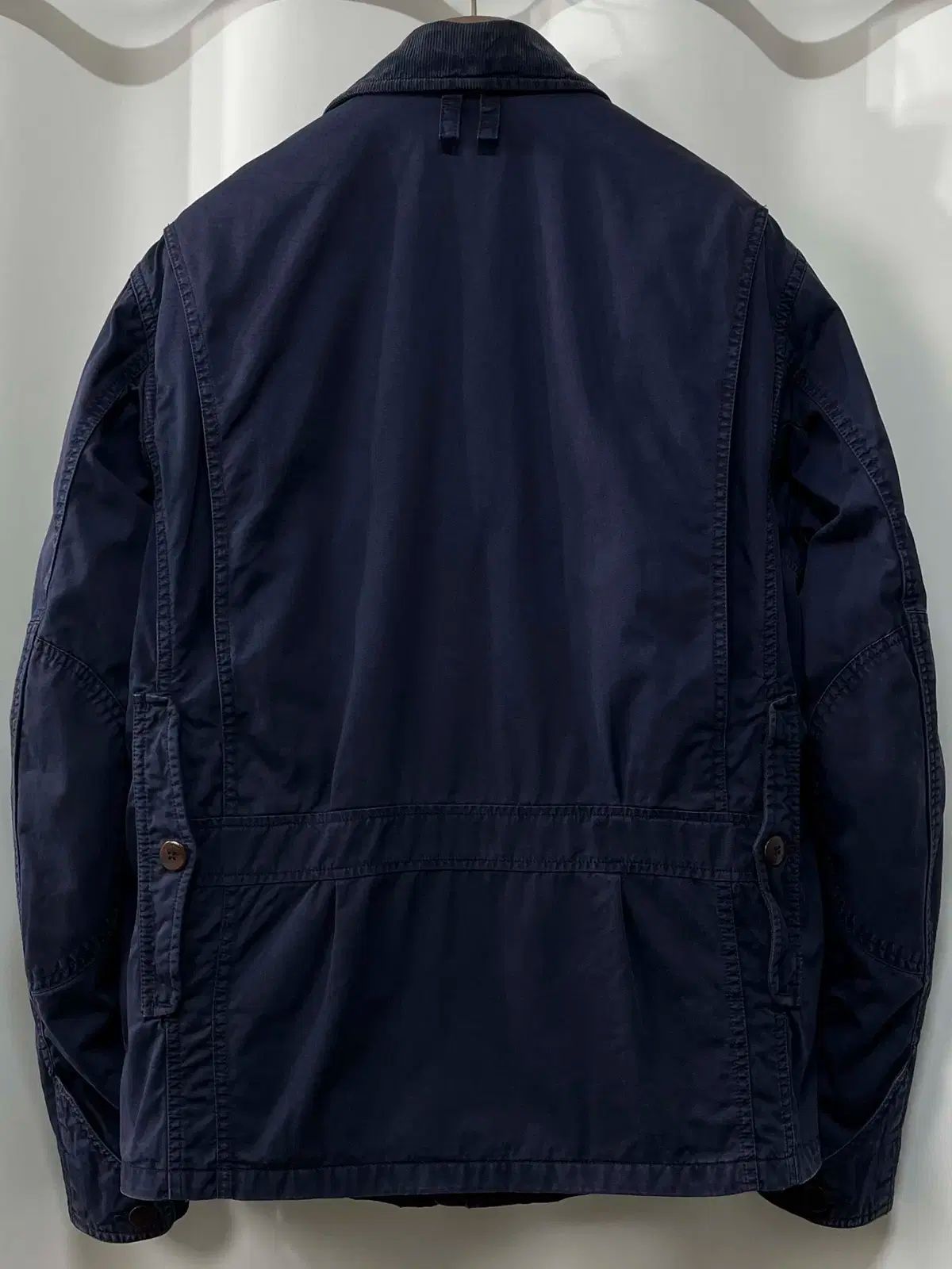 ポロラルフローレン パープルネイビー hbt ウールモホーク コーデュロイ ハンティング フィールドジャケット