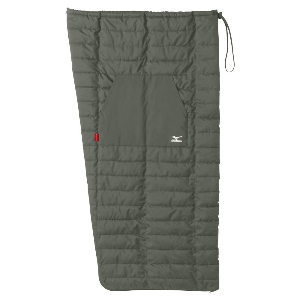ミズノ 発熱素材 テックフィルウォーマー クルミーノ 防寒 ブランケット 収納袋付き ブレスサーモ 撥水 C2JYA610