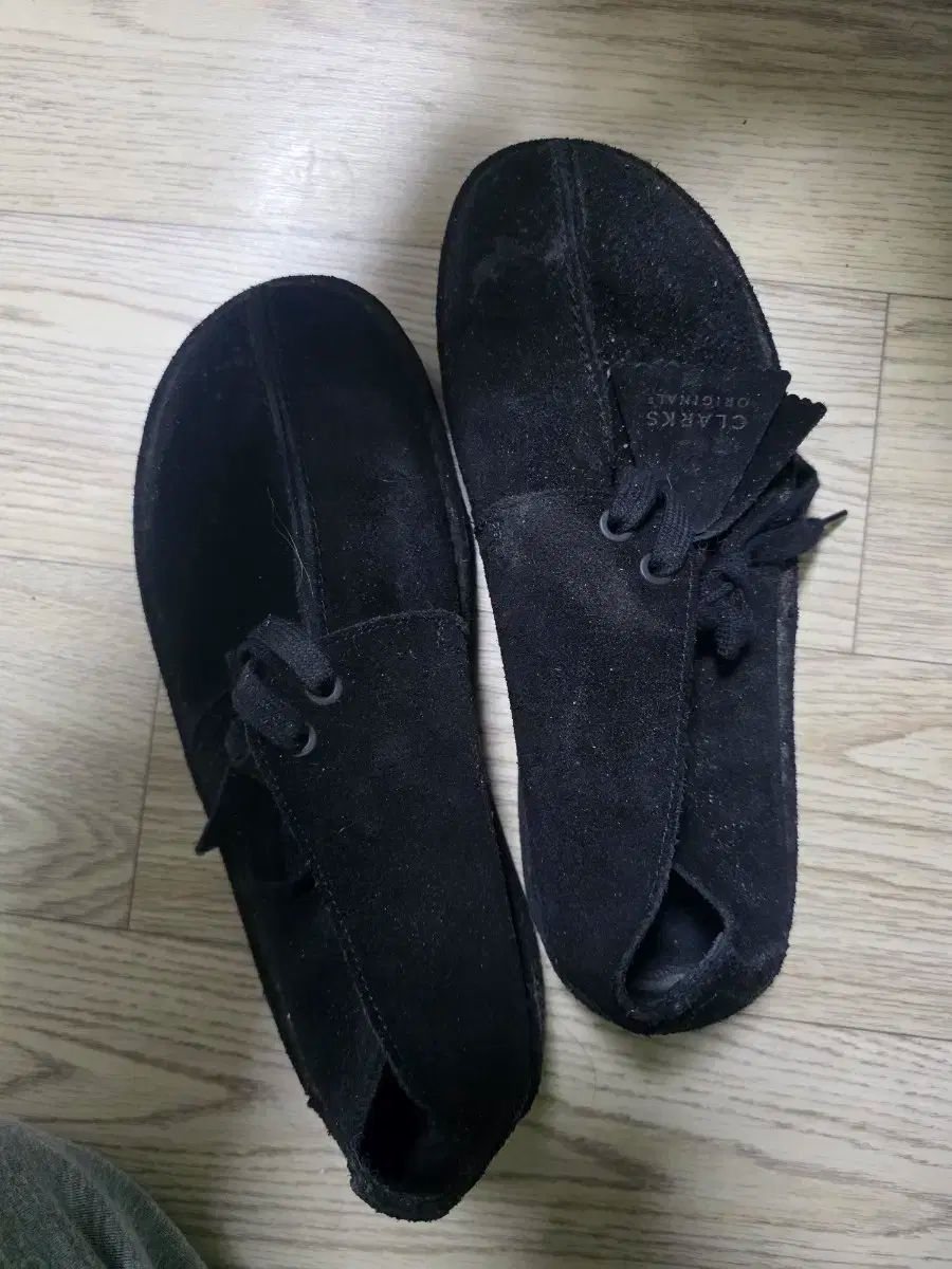 クラークス デザート ワラビー ブラック 245
