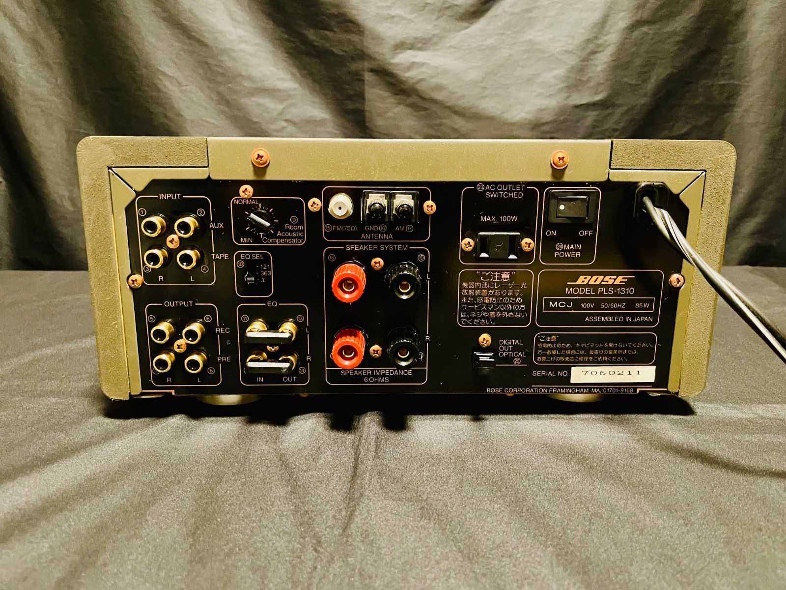 ☆BOSE PLS-1310☆超極上品☆部品交換 オーバーホール済み - メルカリ