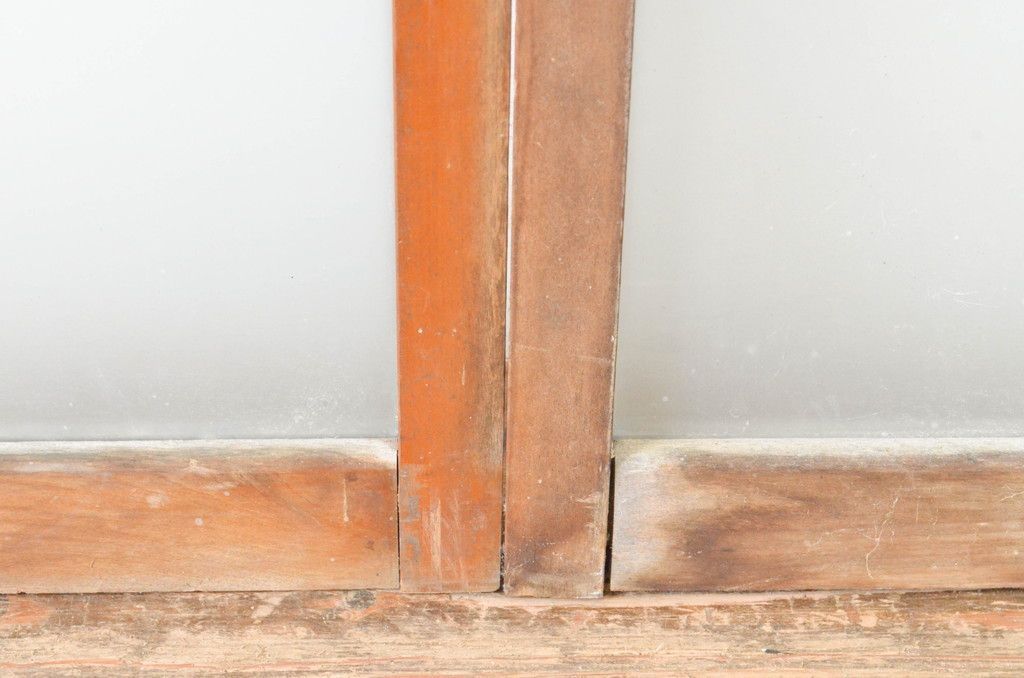 横桟ガラス窓 セット