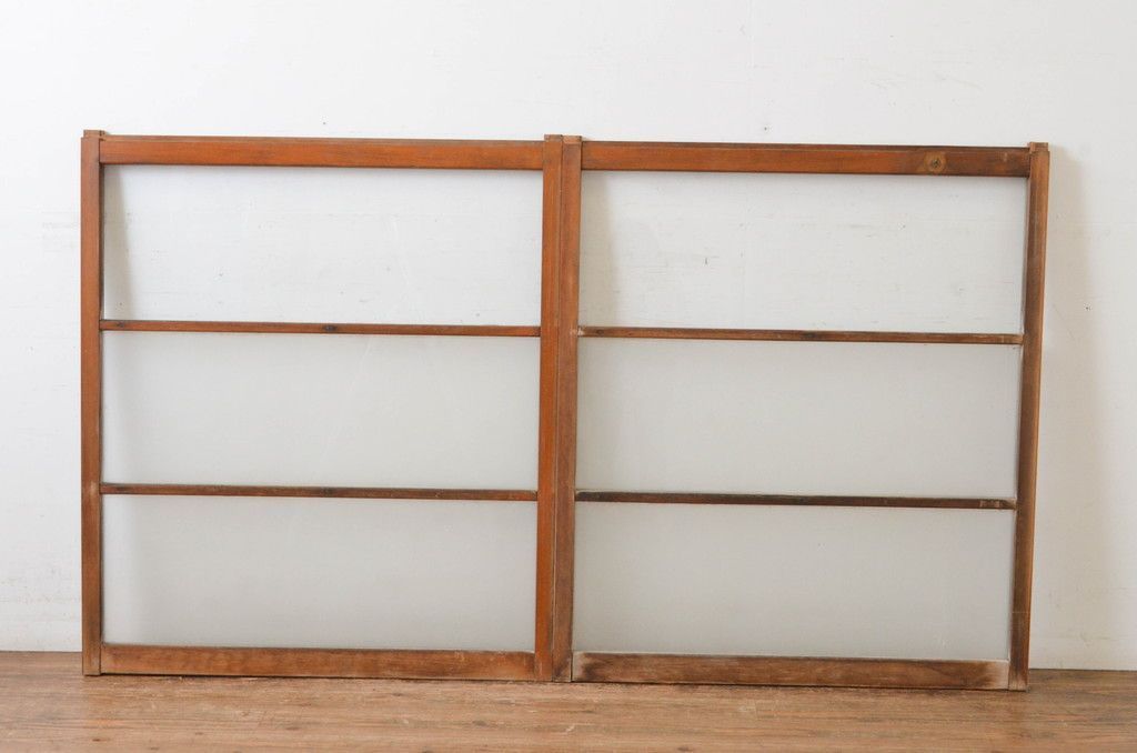 現状販売 横桟ガラス窓