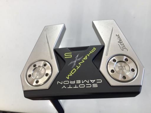【中古】 タイトリスト SCOTTY CAMERON PHANTOM X 5(2021) 34インチ パター PT スチール (フレックスその他) メンズ 男性用 右利き 右用 Bランク ゴルフクラブ